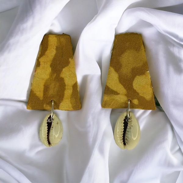 Yellow with Cowrie
