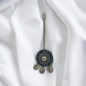 Blue Maang Tikka