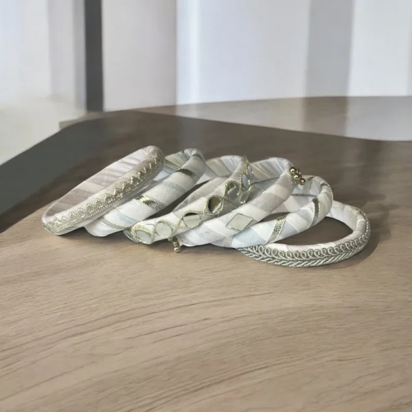 White bangles - Image 2
