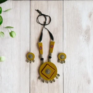 Yellow necklace