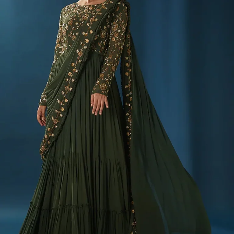 3-in-1 Gown Saree