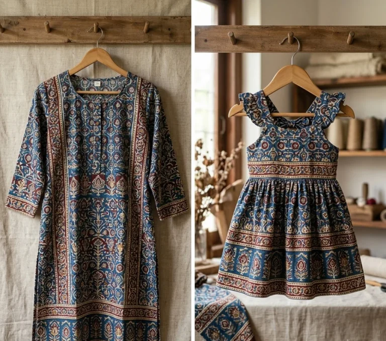 Old Kurti to Kids Dress