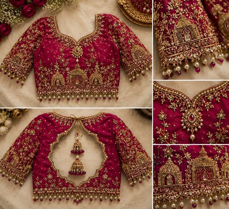 Bridal Blouse Stitching